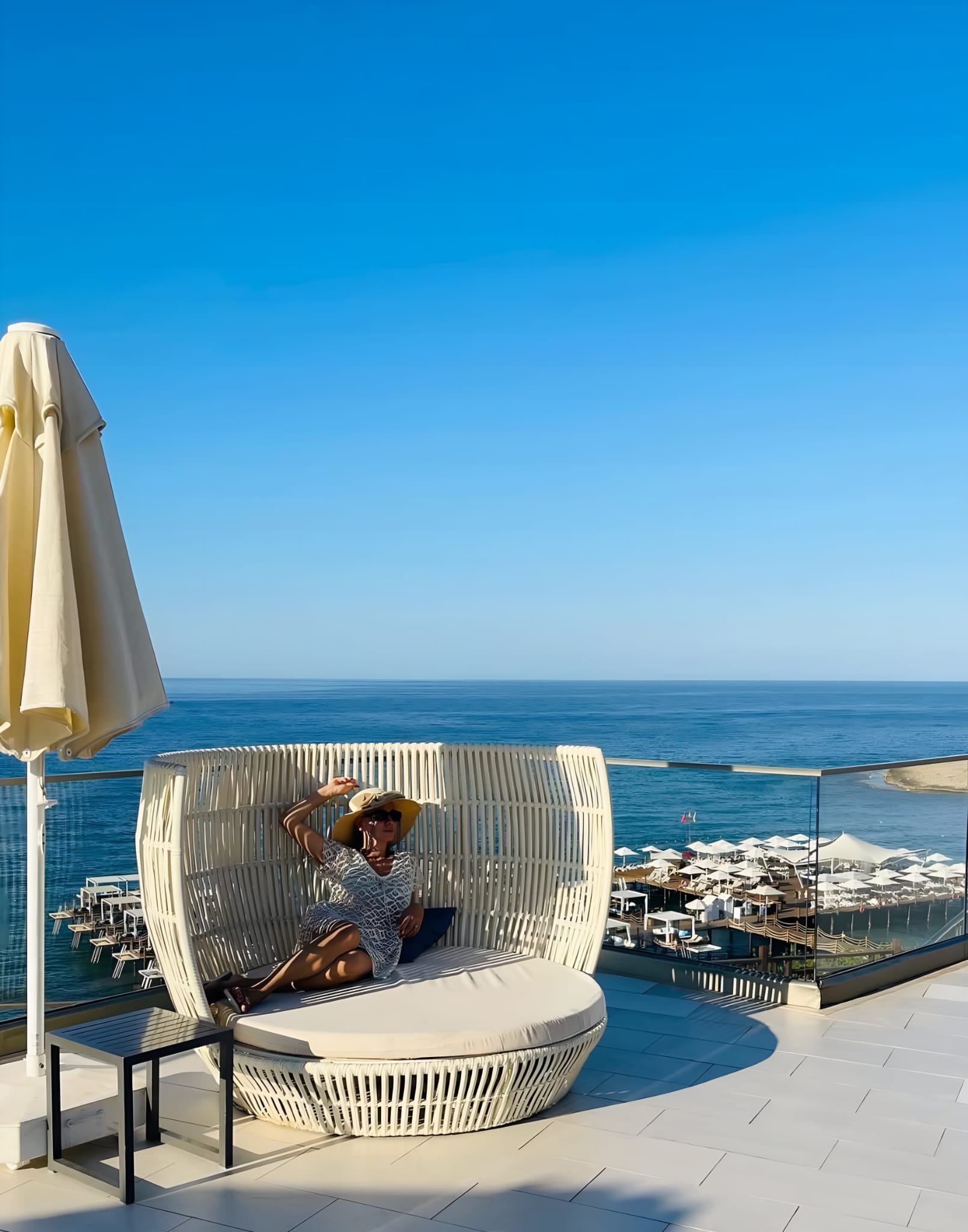 Sea-view terrace in Famagusta